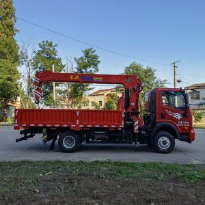 Sinotruk 6.3Ton Hydraulic Straight Boom Crane Truck Mobile <b>Hoisting</b> Machine for Street Lamp Installation with High Position Seat - Product Image 3
