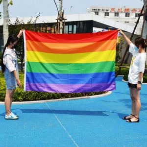 100% โพลีเอสเตอร์ LGBT ความภาคภูมิใจลายดอกไม้สีรุ้งธงสีเขียวสีแดงสีดำแบบกำหนดเอง - Product Image 5