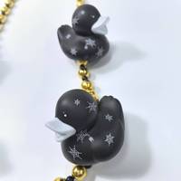 Kalung Manik Jaring Laba-laba Bebek Hitam Halloween Grosir, Dekorasi Pesta Karnaval Halloween Harga Pabrik Grosir