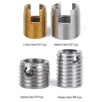 Custom Slotted High Quality 304Stainless Steel 10x1.25x3d Wire Thread Insert