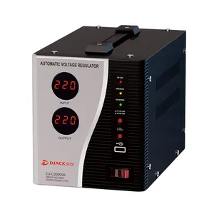 DJACK STAR DJ-C2000VA automático tensão regulador avr 5kva frequência e tensão regulador