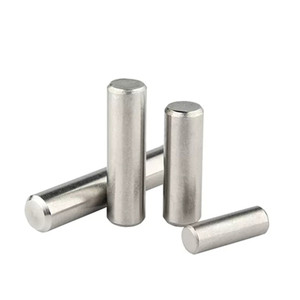 Goupilles de centrage cylindriques en acier inoxydable 304, entièrement filetées M2.5, finition polie, taille personnalisée, vente en gros - Product Image 3