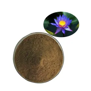 Health Product Materials Herbal Blue Lotus Extract 50:1 100:1 Pure Blue Lotus Extract Powder With Freely Offered Samples