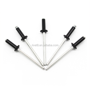 Offre Spéciale anodisé noir <span class=keywords><strong>rivet</strong></span> aveugle en aluminium à tête <span class=keywords><strong>bombée</strong></span> en acier rivets aveugles - Product Image 3