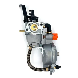 Bộ Chuyển Đổi CNG LPG FCT Bộ Chế Hòa Khí Ga Sặc Thủ Công 2-3KW GX160 Cho Máy Phát Điện Chạy Xăng Cầm Tay