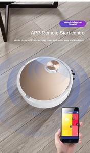Robot Aspirateur Intelligent Grand Réservoir d'Eau Application Mobile Télécommande Faible Bruit 2000 Pa Grande Aspiration Planification Nettoyage Voiture - Product Image 4