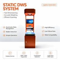 Scanner de pesage dimensionnel DWS prêt à l'emploi, prêt à l'emploi immédiatement, avec étalonnage rapide pour une mise en place instantanée en entrepôt e-commerce