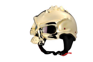 2017クールモンスターオートバイヘルメットデザイン新モデルスカルスケルトンオープンフェイスヘルメット - Product Image 3