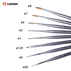 Lodden Dentaire Glaçure Porcelaine Stylo 100% Vison Brosse <span class=keywords><strong>À</strong></span> Cheveux Stylo Équipement De Laboratoire Dentaire <span class=keywords><strong>Dentiste</strong></span> Outils - Product Image 1