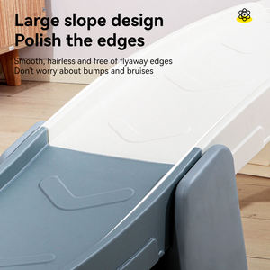 Usine Vente Dessin Animé Conception Intérieur Jouets Éducatifs En Plastique Blanc Enfants Piste haut et bas Roller Coaster Ride sur Voiture Scooter - Product Image 3