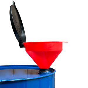 Embudo para Drenaje de Aceite Usado y Químicos, 4 Cuartos, con Bloqueo, para Bidones IBC, con Filtro de Malla Extraíble y Adaptador BSP y DIN61 de 2 Pulgadas, 4 Q - Product Image 3
