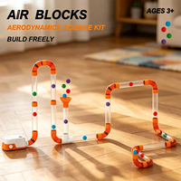 Kit Scientifique d'Aérodynamique EPT Air Powered STEM avec Tubes, Billes et Souffleur USB pour Enfants de 3 Ans et Plus