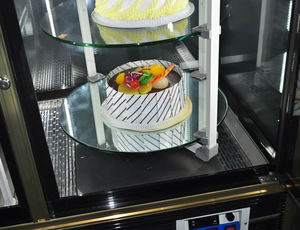 Thẳng đứng lục giác <span class=keywords><strong>rotary</strong></span> glass kệ lạnh bánh trường hợp với giấy chứng nhận CE - Product Image 6