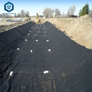 Landfill Liner Systems 1.5mm Thick HDPE Geomembrane Price Per Sqm For Landfill Project In Peru