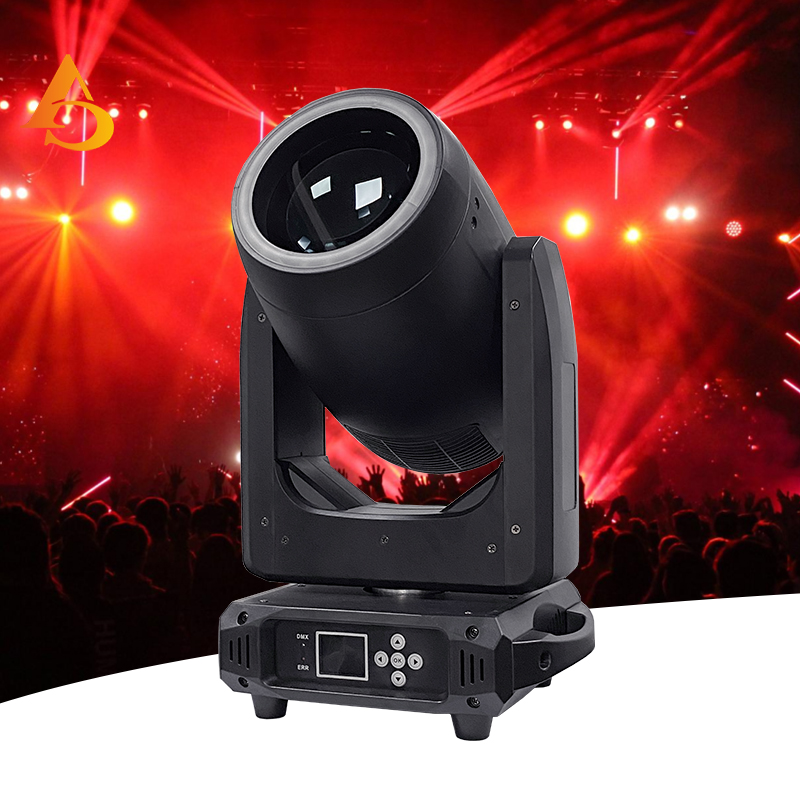 Лидер продаж, хорошая цена, 250 Вт, светодиодная движущаяся головка rgb 3 в 1, движущийся луч света с halo