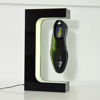 Présentoir à chaussures flottant magnétique Magic Led Lighting unique Présentoir à chaussures en lévitation magnétique