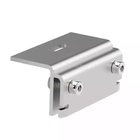 Système de fixation pour toiture métallique, pinces solaires, pince de fixation pour toiture solaire, accessoires pour panneaux solaires