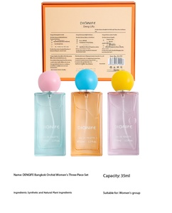 Set Regalo di Profumi da Donna, 3 Pezzi, Eau De Toilette Floreale, Confezione di Lusso <span class=keywords><strong>in</strong></span> Cristallo, Regalo per Festa della Mamma, San Valentino, Compleanno, Scatola Personalizzata OEM - Product Image 6