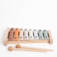 Toddlers Musical Instruments, Baby Montessori Wooden Musical Toys, Kids Percussion Instruments Toys Set for Preschool Boys Girls