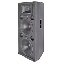 Système de sonorisation PA avec 725 enceintes line array doubles de 15 pouces, enceintes de scène passives