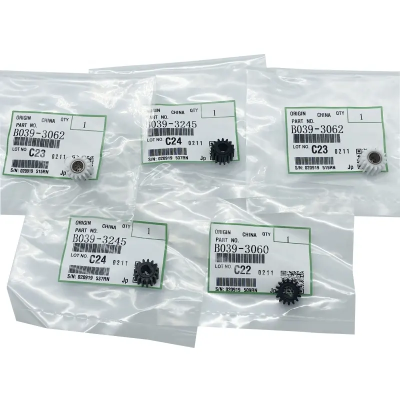 Kit de engranajes para impresora Ricoh MP, piezas de repuesto para copiadora, B039-3062, B039-3060, B039-3245, 1015, 3350, 2018, 2000, 1610, 2851, 2550