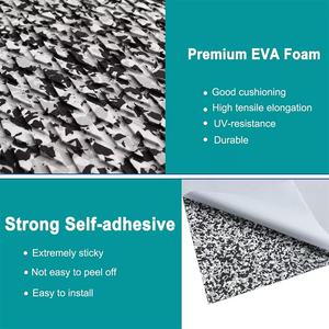 Tapis de sol de bateau en <span class=keywords><strong>diamant</strong></span> camouflage, mousse EVA, antidérapant, tapis de pont anti-teck pour yacht, camping-car, kayak, accessoires de <span class=keywords><strong>jet</strong></span> <span class=keywords><strong>ski</strong></span> - Product Image 5