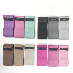 Resistance Loop tập thể dục ban nhạc thiết lập của 5 tập thể dục điện kéo lên Yoga ban nhạc <span class=keywords><strong>theraband</strong></span> Dây đeo mắt cá chân với ống ban nhạc Pilates thanh - Product Image 5