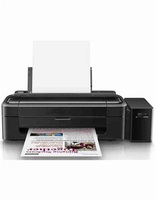 Nouveau pour Imprimante Jet d'Encre L130 4 Couleurs Encre à Pigment 70ml Imprimante à Plat Semi-Automatique 1200x1200dpi pour Factures Garantie 1 An
