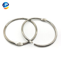 Großhandel Versorgung Büro Hardware Eisen Metalldraht Buch Binde ringe Lose blatt Binder Ring