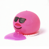 Jouets anti-stress créatifs en forme d'œuf vomite de haute qualité en gros, jouets à presser en forme d'œuf vomite, cadeaux pour enfants, jouets fantaisie