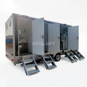 Remolque Portátil de Lujo VIP 2025 para América del Norte con 4 Baños Públicos - Product Image 3