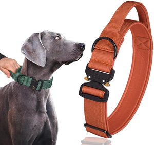 Heavy Duty para <span class=keywords><strong>Cobra</strong></span> Buckle Dog Collar <span class=keywords><strong>50mm</strong></span> 38mm Training Personalizable Nylon Pet Collar con patrón impreso personalizado - Product Image 1