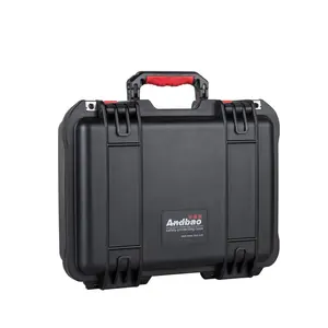 Andbao 3313 High Quality Plastic Hard ABS Hard PP Plastic Tool Case With Custom Foam