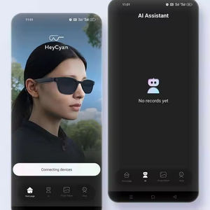 Lunettes Intelligentes Q8 BT WiFi IA avec Caméra 800MP 4K, Enregistrement Photo/Vidéo, <span class=keywords><strong>Traduction</strong></span> IA, Étanche IPX-6, Pliables et Automatiques - Product Image 4