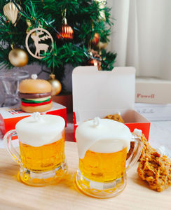 Velas Aromáticas con Aroma a Cerveza V241 al por Mayor, Vela de Comida con Aroma a <span class=keywords><strong>Pollo</strong></span> <span class=keywords><strong>Frito</strong></span>, Vela de Cera de Soja con Aroma a Hamburguesa para Regalo de Fiesta de Cumpleaños - Product Image 6