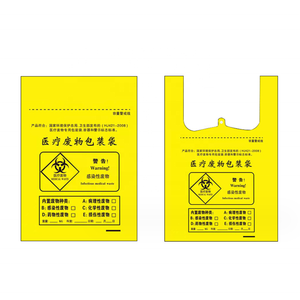 Bolsas de Residuos Biomédicos Desechables de Alta Calidad, Rojas, de HDPE/LDPE, para Hospital - Product Image 3