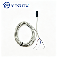 Sensor Proximitas Induktif YPROX LJ12C IP67 Jarak Deteksi 2mm NPN/PNP 10-30V DC Respon 300Hz Terlindungi/Tidak Terlindungi ABS