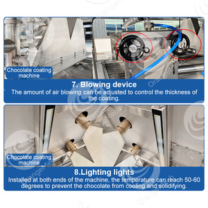 ORME Machine à enrober le chocolat avec fonction de tunnel de refroidissement - Product Image 4
