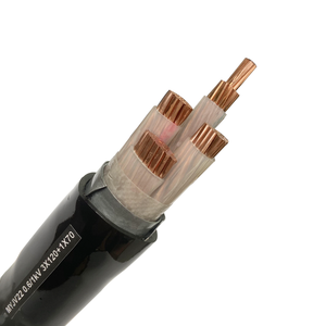 สายไฟฟ้าหุ้มเกราะเหล็ก 0.6/1KV CU/XLPE/PVC ขนาด 70 มม.² 95 มม.² สายไฟฟ้า 2, 3, 4, 5 แกน ทองแดงหรืออลูมิเนียม - Product Image 6