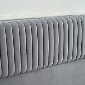 Cama Moderna con Almacenamiento, Tamaño Queen/King/Full, con Otomana Acolchada, Tapizada en Tela Suave, con Estructura de Madera - Product Image 5