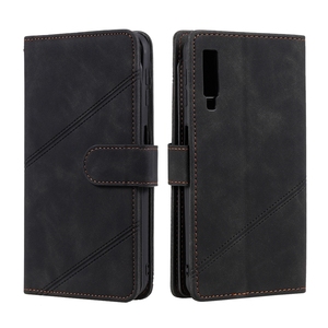 <span class=keywords><strong>เคส</strong></span>หนัง PU แบบพับได้พร้อมที่วางสำหรับซัมซุงกาแล็กซี่เอ 7 <span class=keywords><strong>2018</strong></span> - Product Image 2