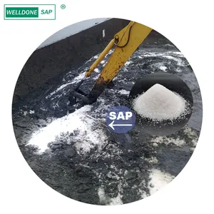 WELLDONE Polymer Solidifier Super Absorbent Superabsorbent Polymer Sodium Polyacrylate for Sludge Solidification In Oilfield