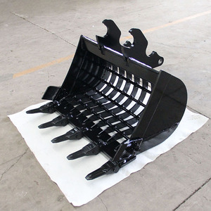 Vente directe usine XZFE – <span class=keywords><strong>Godet</strong></span> <span class=keywords><strong>squelette</strong></span> à largeur personnalisée pour <span class=keywords><strong>mini</strong></span>-excavatrice Kubota U35 - Product Image 4