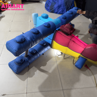 Décoration suspendue pour événement planétarium, ballon gonflable en forme d'avion de ligne pour la décoration de fêtes scolaires pour enfants