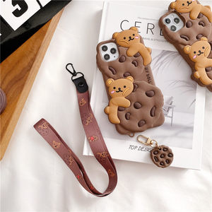 <span class=keywords><strong>Funda</strong></span> de Silicona Suave con Diseño de Oso de Chocolate en 3D para <span class=keywords><strong>iPhone</strong></span> 17 Pro Max 14 13 12 <span class=keywords><strong>11</strong></span> X XR 8 Plus - Product Image 5