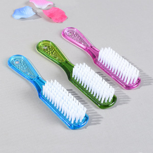 Cepillo de plástico para zapatos con cerdas de nailon rígidas para limpiar y lavar zapatos, color aleatorio - Product Image 1