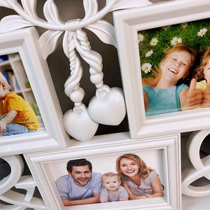 Cadre <span class=keywords><strong>photo</strong></span> mural en plastique à 12 ouvertures pour images 4x6, décoration intérieure - Product Image 3