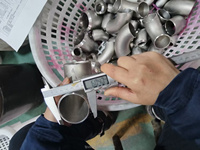 Coude de tuyauterie CZIT 45 et 90 degrés, raccord de tuyauterie en acier inoxydable 304 316, coude mâle égal rond miroir à diamètre égal