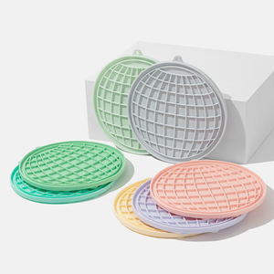 Comedero Ecológico y Elegante para Mascotas, de Silicona Sólida y Redondeada, Antideslizante, Impermeable, para Perros y Gatos - Product Image 1