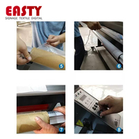 Máquina Laminadora Industrial de Cama Plana EASTYLAM, Mesa de Trabajo, Laminadora Inteligente Totalmente Automática en Frío y Caliente ES-1600 C6 1600mm
